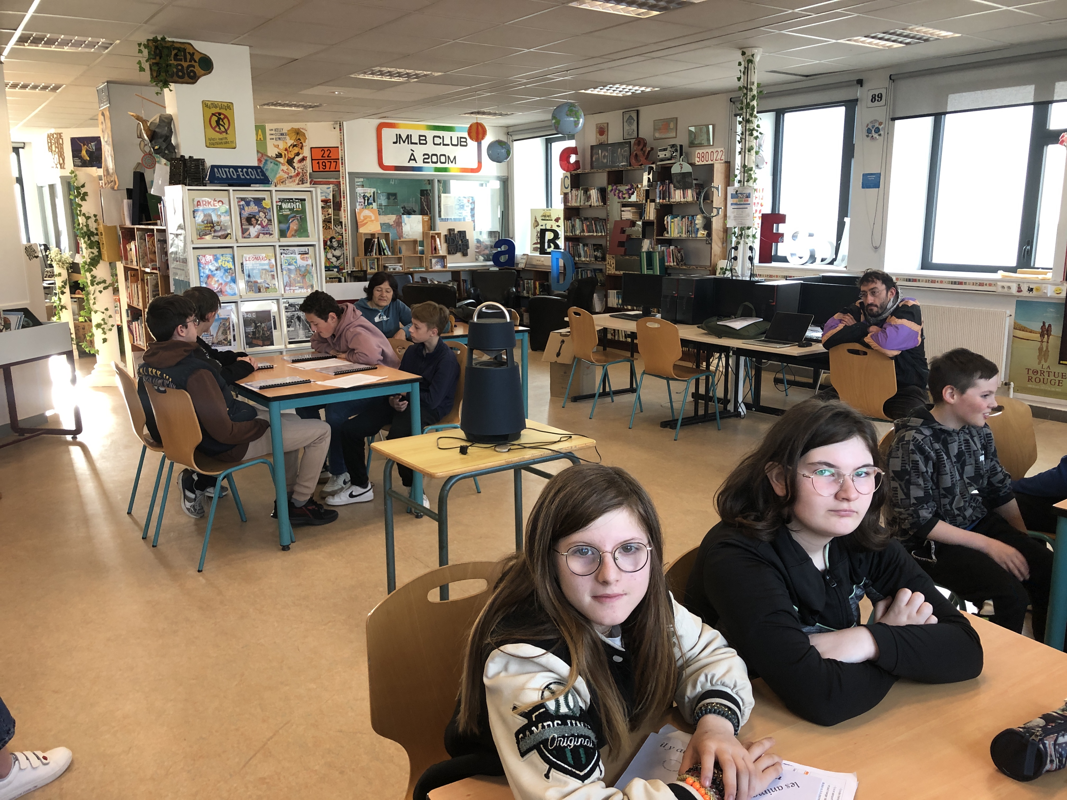 l'écoute du podcast