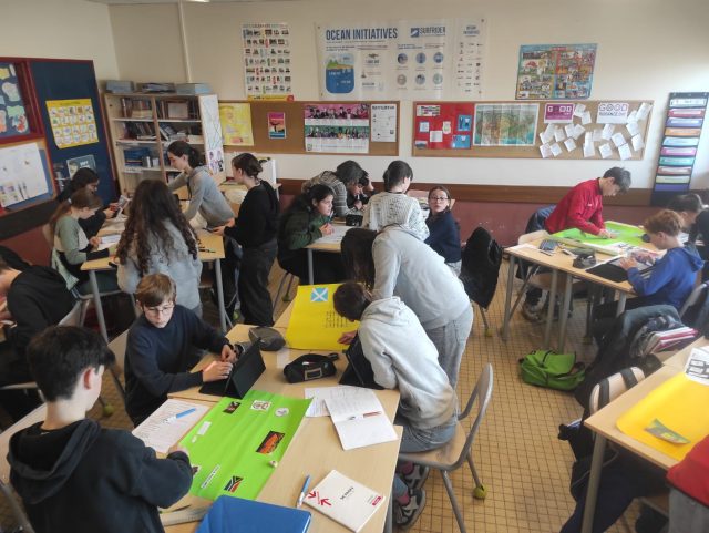 Dans le cadre de la semaine des langues....