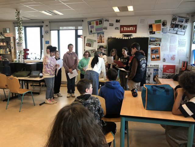 Le printemps de la poésie à Jean Marie, acte final.