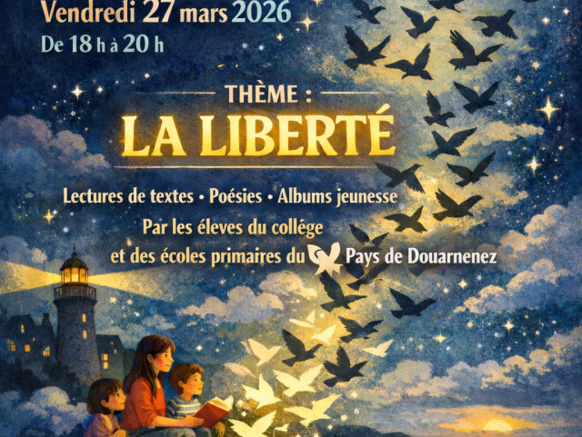 1ere édition de la nuit de la lecture au collège.