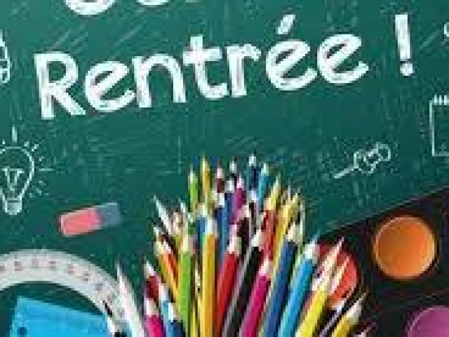 Préparation de la rentrée 2026