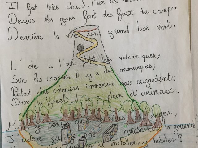 5è B mon île de rêve (2ème partie) 