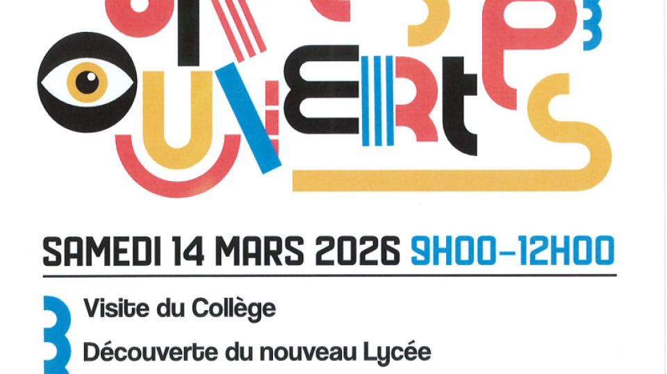 PORTES OUVERTES DE LA CITE SCOLAIRE 